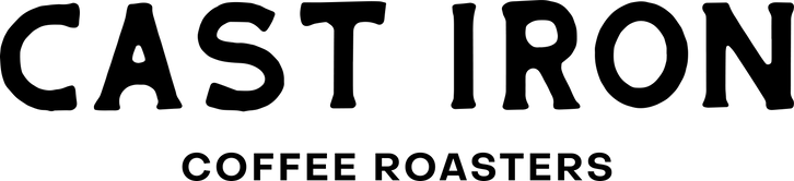 cast iron coffee roasters logo