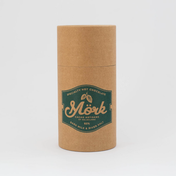 Mork Hot Chocolate 65% dark milk and river salt