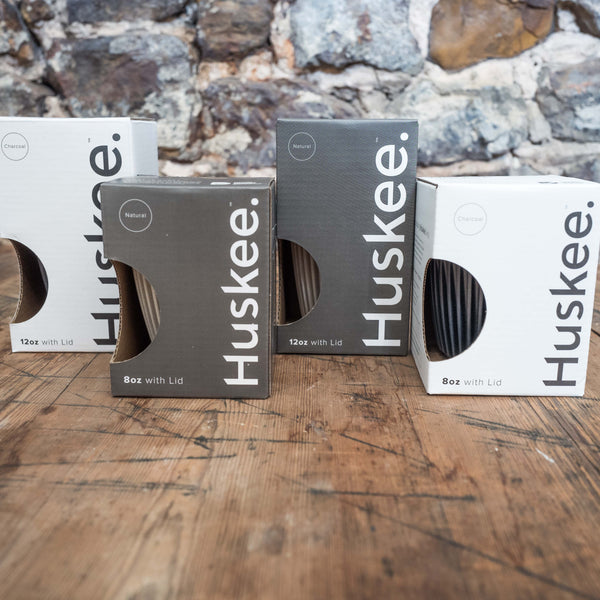 Reusable coffee cups by Huskee | Cast Iron Coffee Roasters