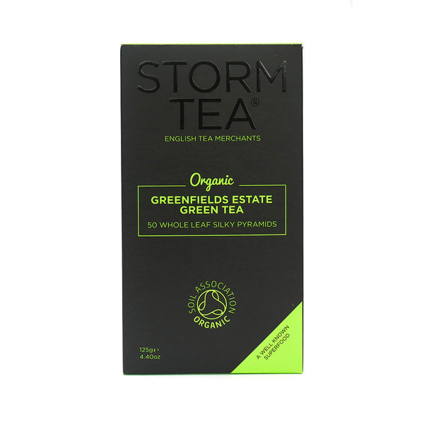 Green Tea 50 Whole Leaf Silky Pyramids