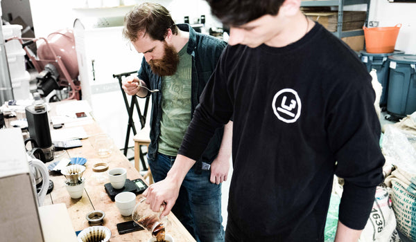 Cupping Coffee QC | Cast Iron Coffee Roasters