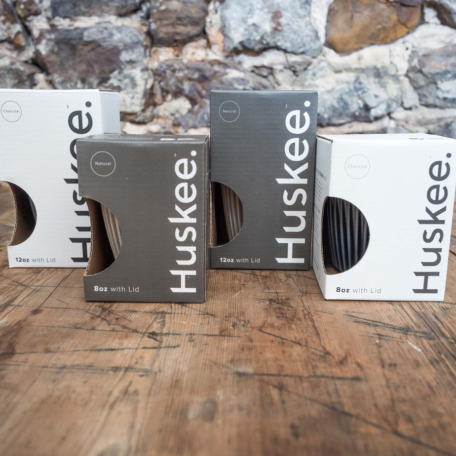 Reusable coffee cups by Huskee | Cast Iron Coffee Roasters